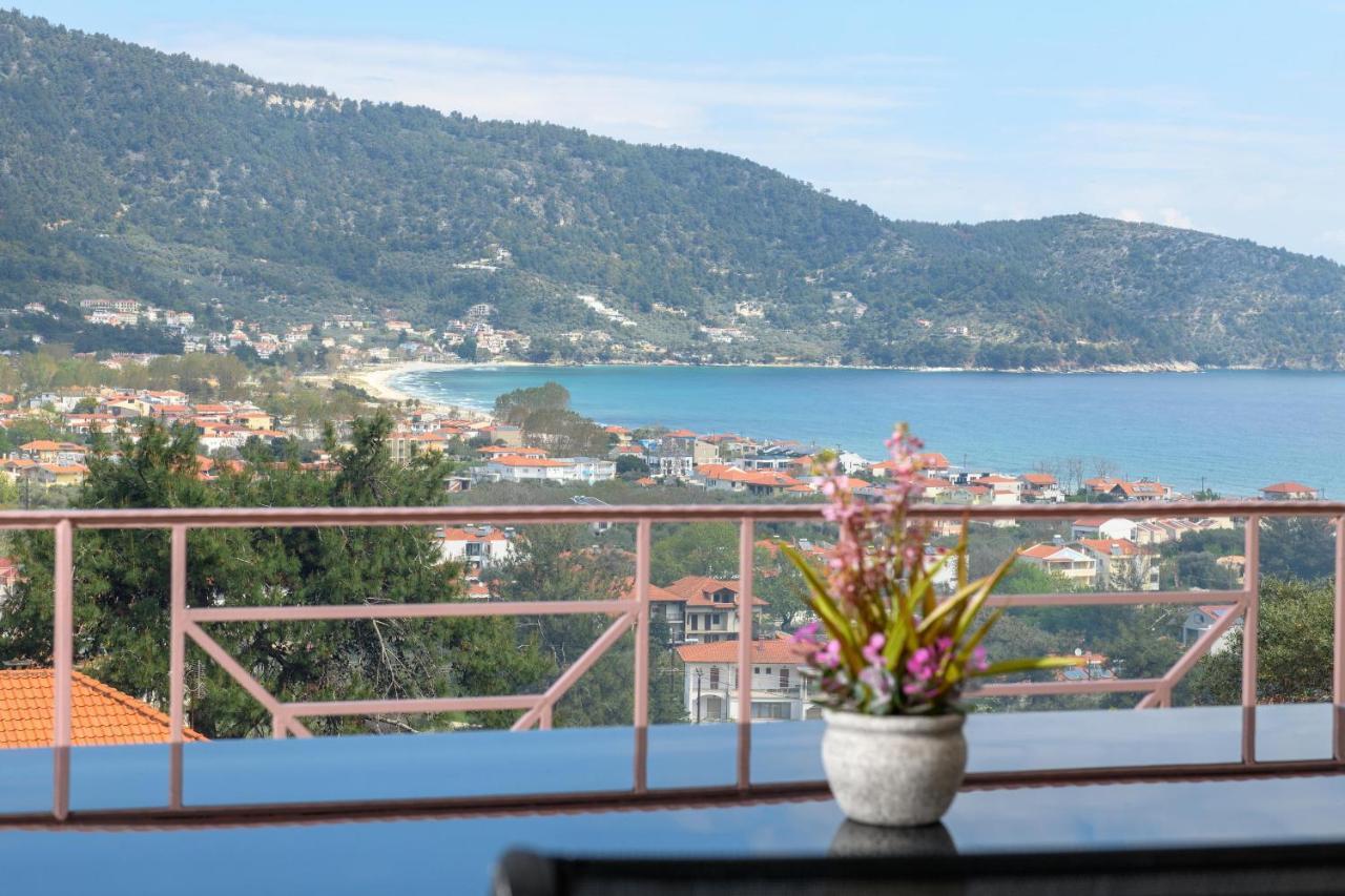 Villa Panorama สกาลา โปเตมิอัส ภายนอก รูปภาพ