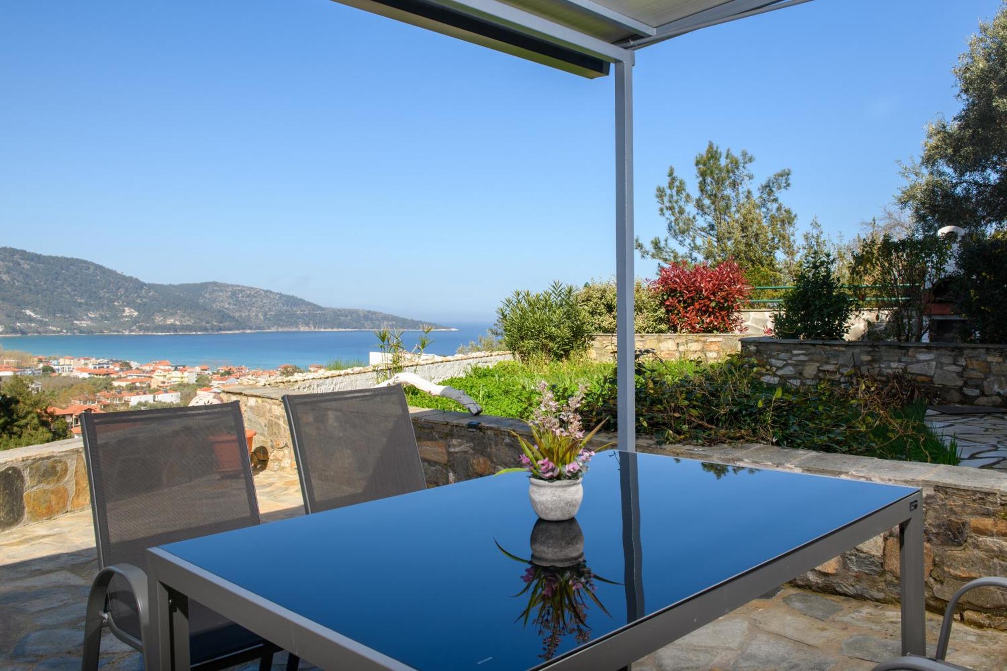 Villa Panorama สกาลา โปเตมิอัส ภายนอก รูปภาพ