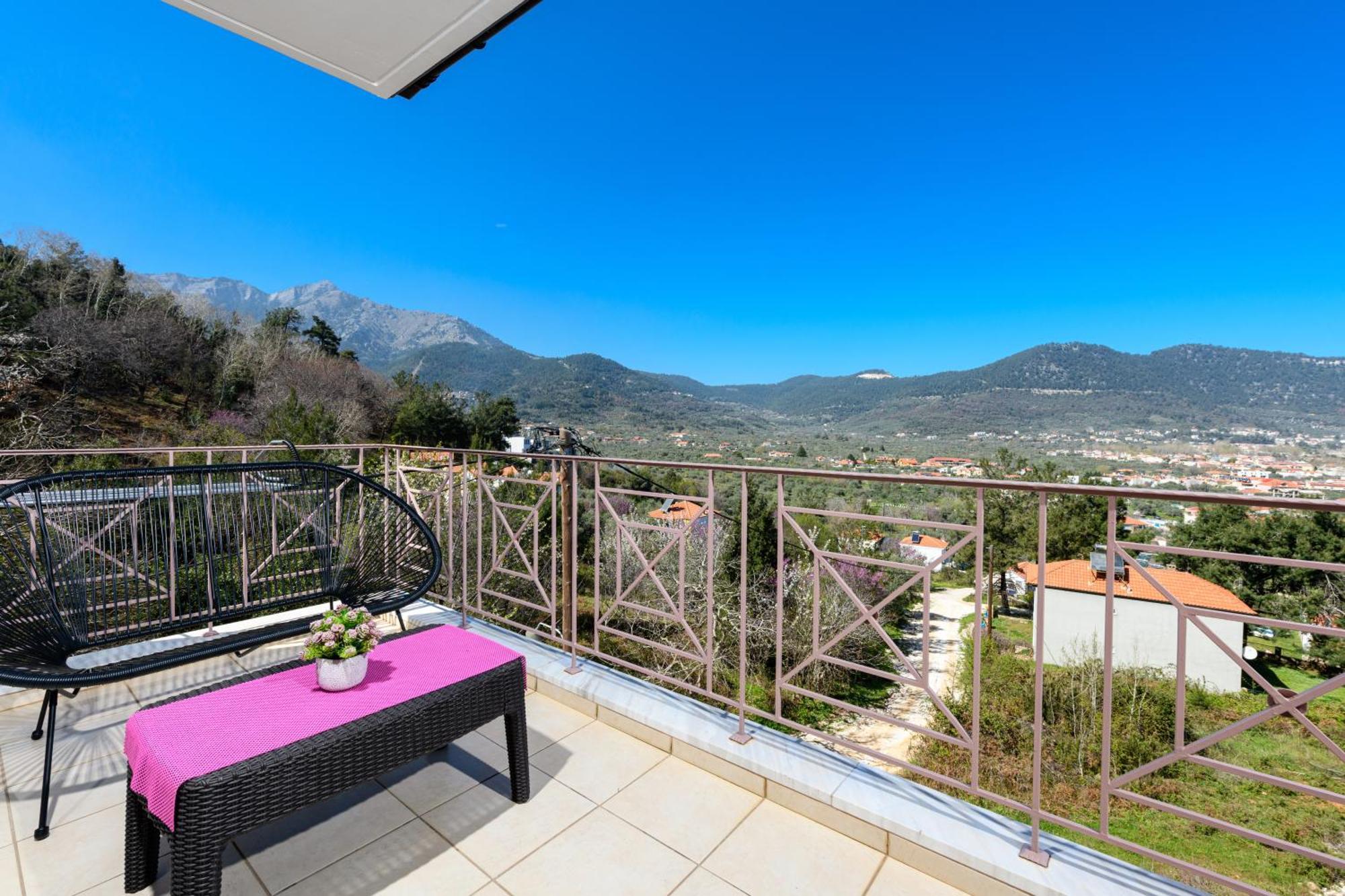 Villa Panorama สกาลา โปเตมิอัส ภายนอก รูปภาพ